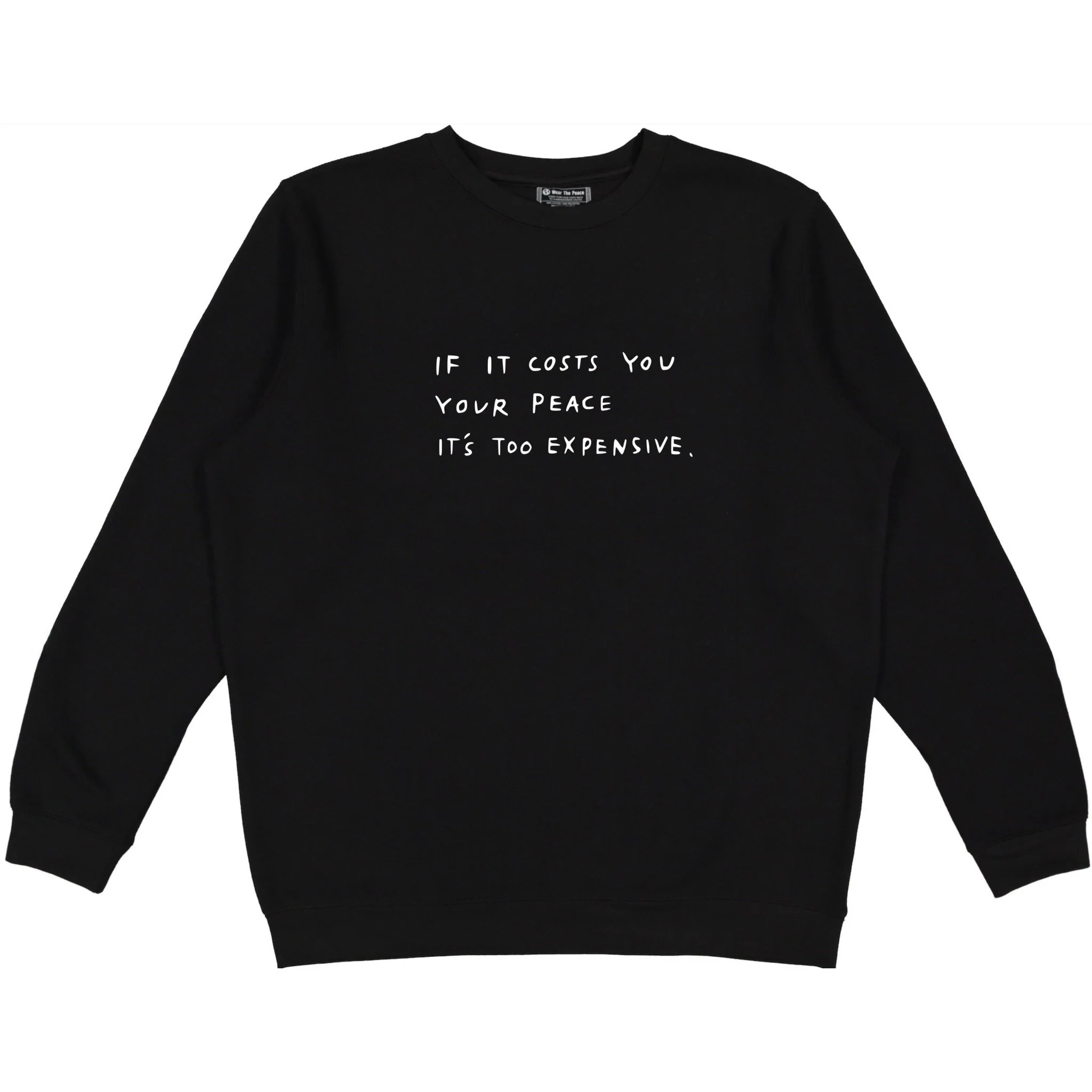 Cost Of Peace Crewneck - Image 4