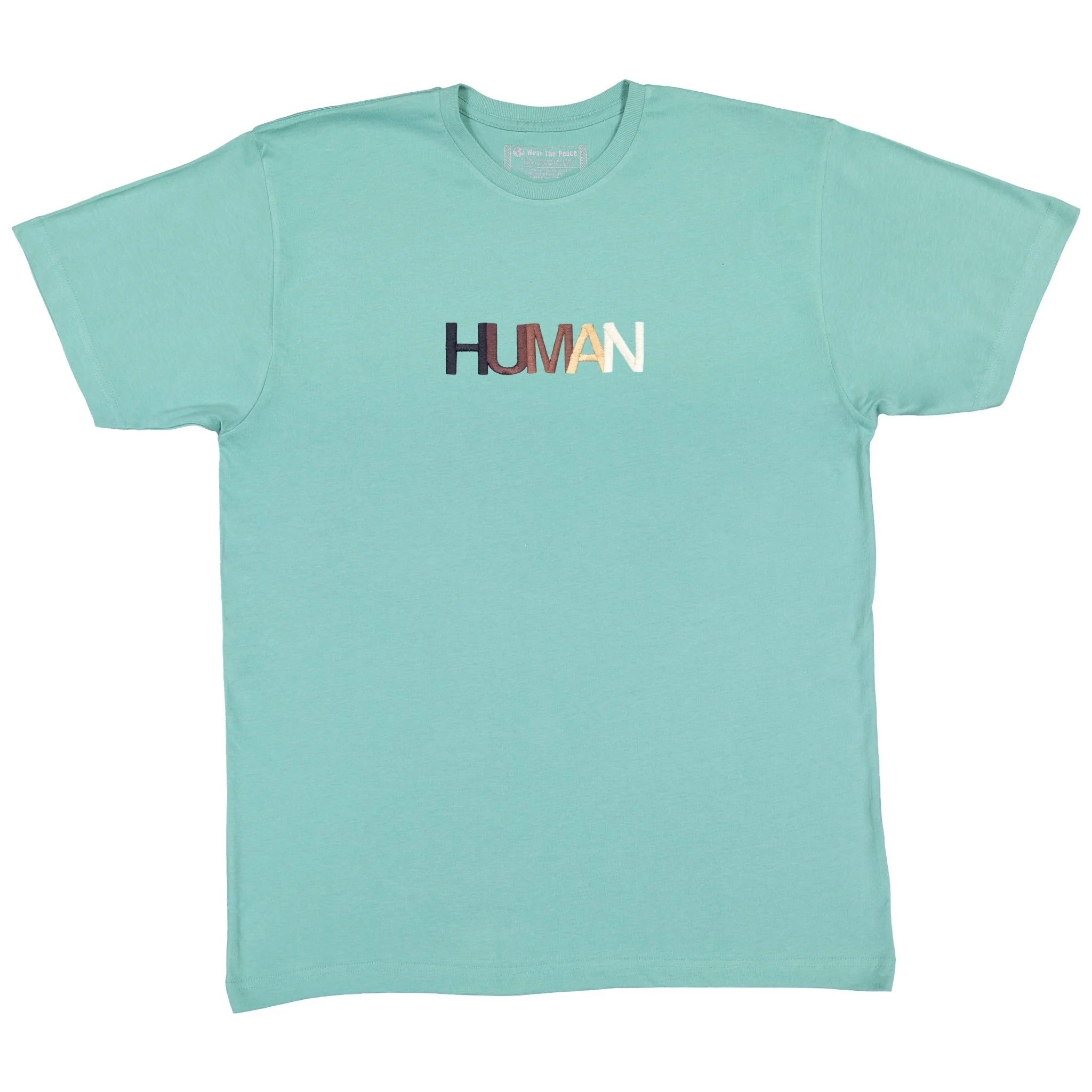 Human Embroidered Tee - Image 4