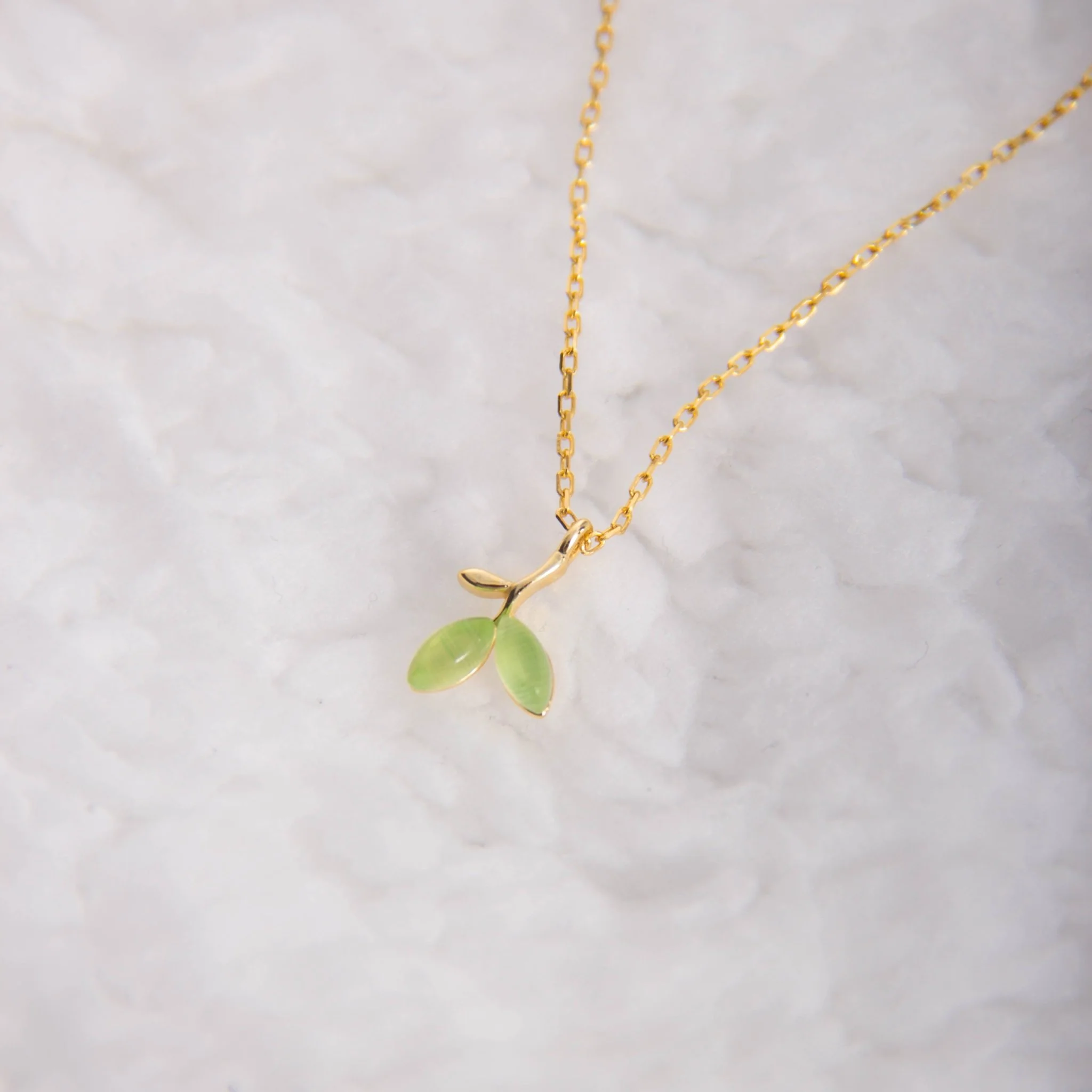 The Olive Sterling Silver Necklace - Image 6